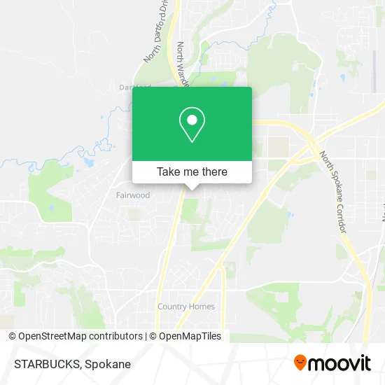 STARBUCKS map