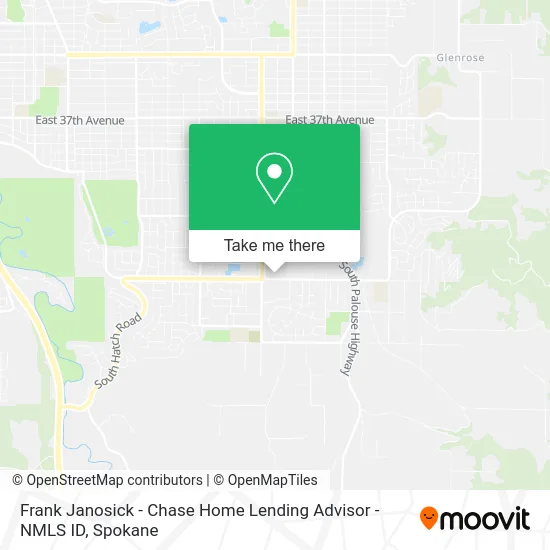 Frank Janosick - Chase Home Lending Advisor - NMLS ID map