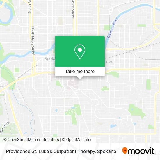 Mapa de Providence St. Luke's Outpatient Therapy