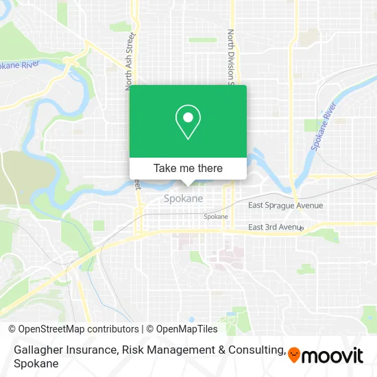 Mapa de Gallagher Insurance, Risk Management & Consulting