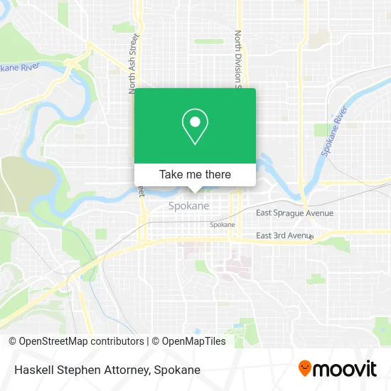 Mapa de Haskell Stephen Attorney