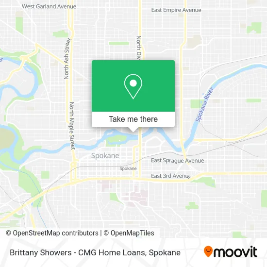 Mapa de Brittany Showers - CMG Home Loans