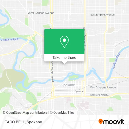 Mapa de TACO BELL