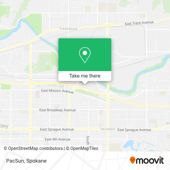Mapa de PacSun