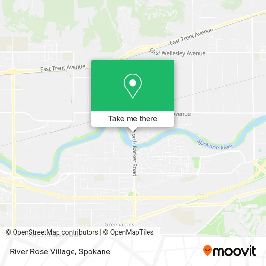 River Rose Village map
