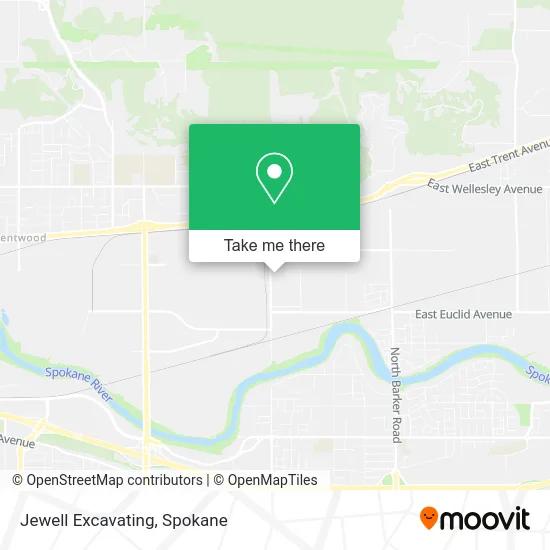 Mapa de Jewell Excavating
