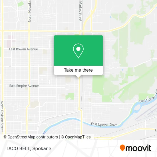 Mapa de TACO BELL