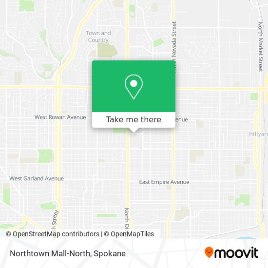 Northtown Mall-North map