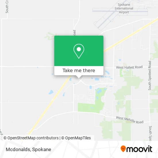 Mcdonalds map