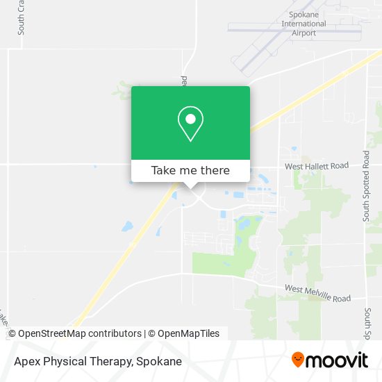 Mapa de Apex Physical Therapy