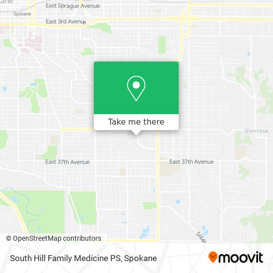 South Hill Family Medicine PS map