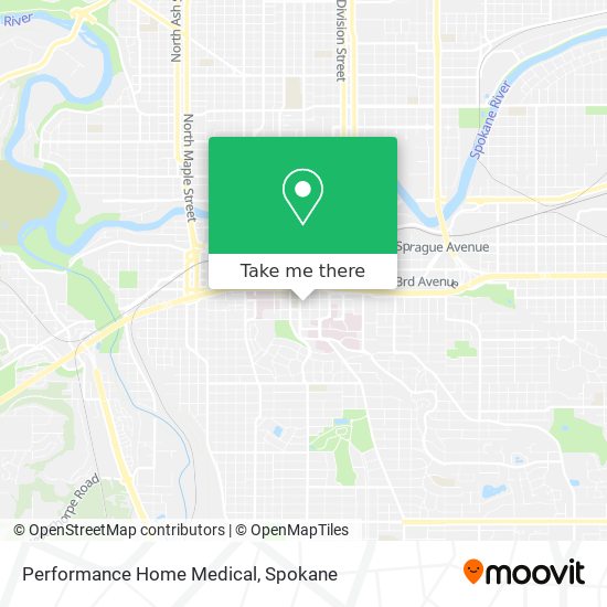 Mapa de Performance Home Medical