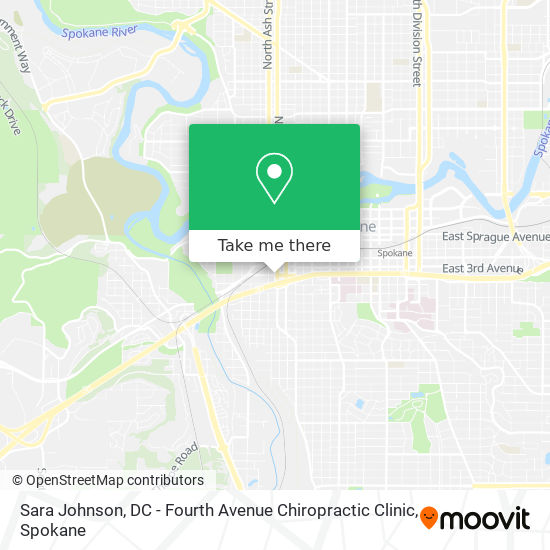 Sara Johnson, DC - Fourth Avenue Chiropractic Clinic map