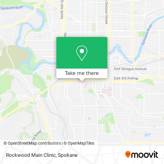 Rockwood Main Clinic map