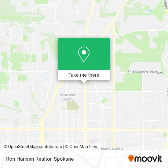 Ron Hansen Realtor map