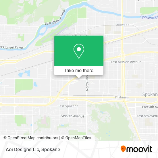 Aoi Designs Llc map