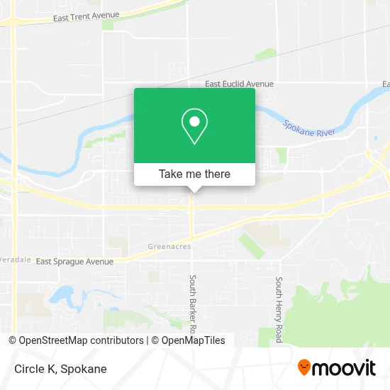 Circle K map