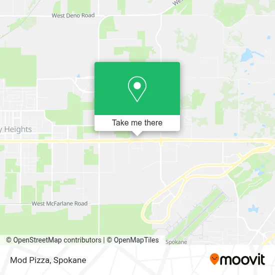 Mod Pizza map