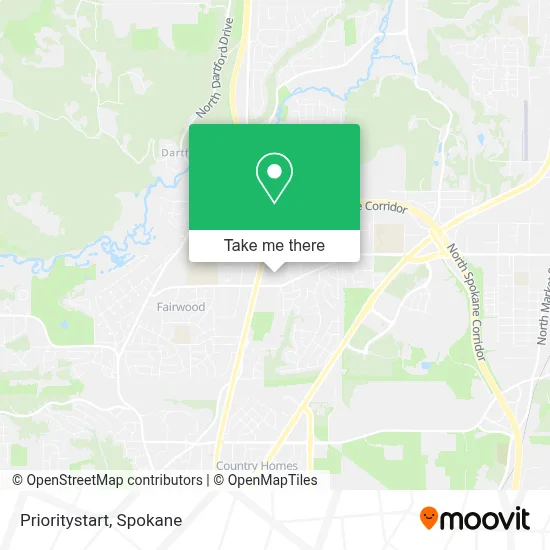 Prioritystart map