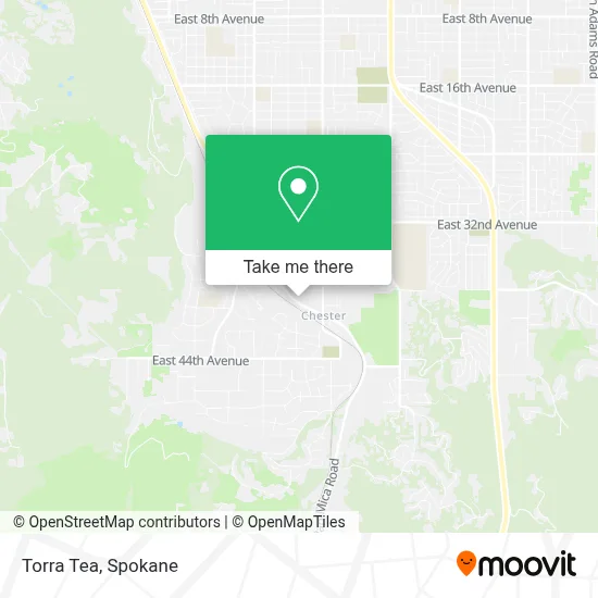 Torra Tea map