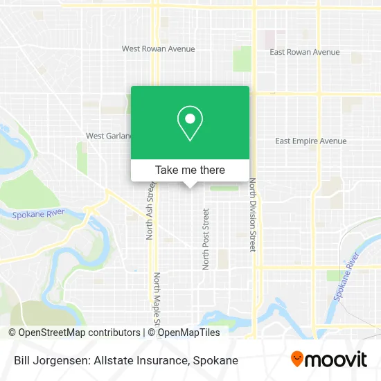 Bill Jorgensen: Allstate Insurance map