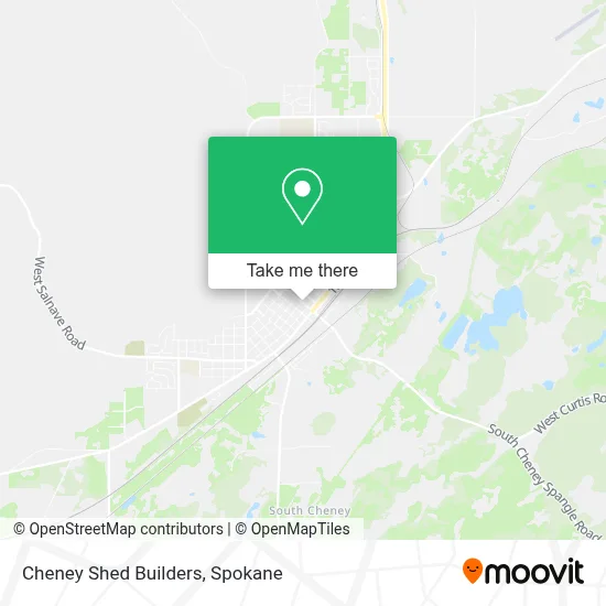 Cheney Shed Builders map