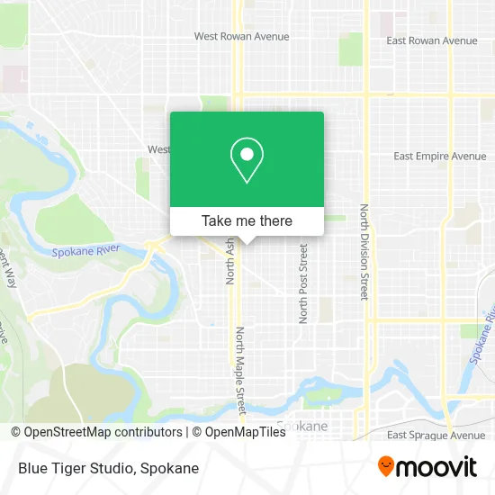 Blue Tiger Studio map
