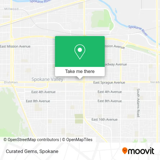 Curated Gems map