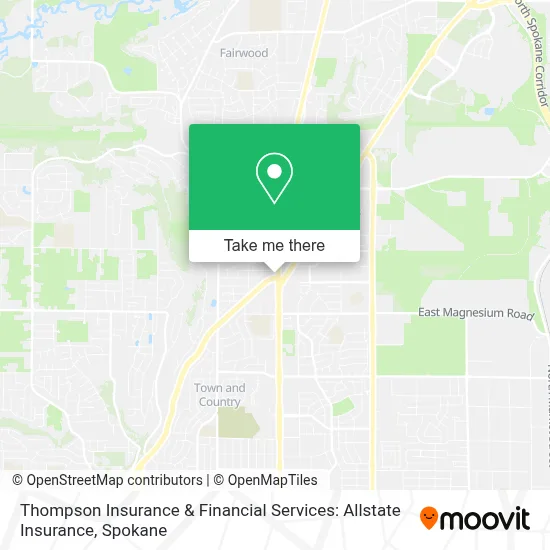 Thompson Insurance & Financial Services: Allstate Insurance map