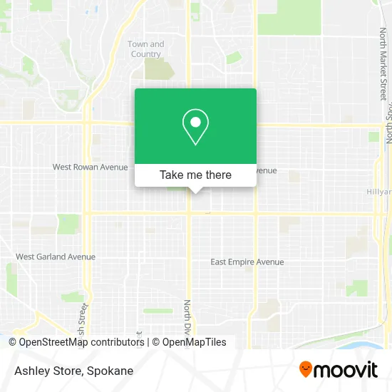 Ashley Store map