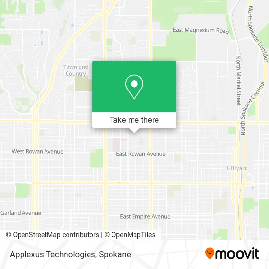 Applexus Technologies map