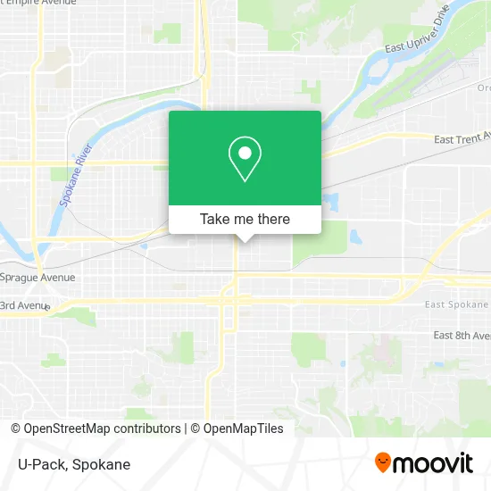 U-Pack map