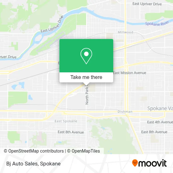 Bj Auto Sales map