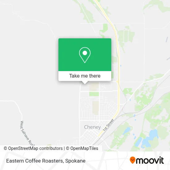 Eastern Coffee Roasters map