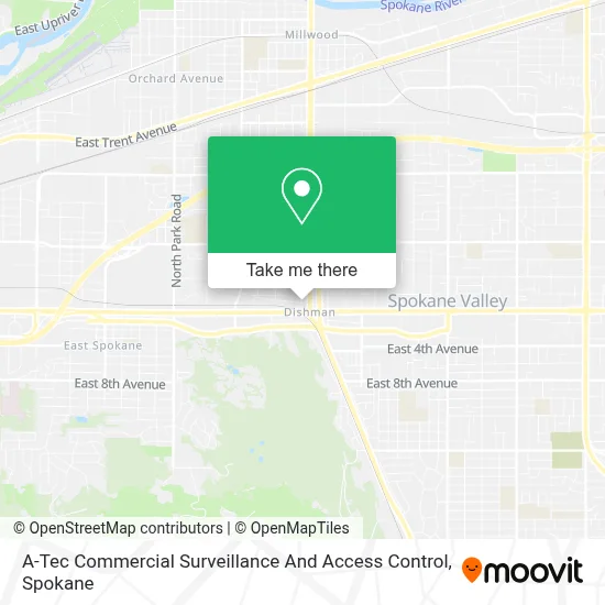 A-Tec Commercial Surveillance And Access Control map