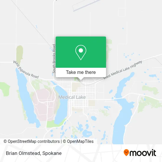 Brian Olmstead map