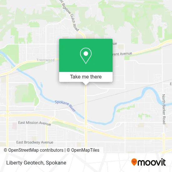 Liberty Geotech map