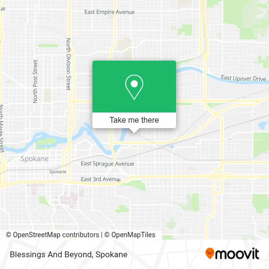 Blessings And Beyond map