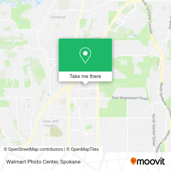Walmart Photo Center map