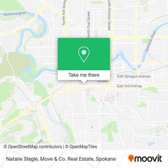 Natalie Slagle, Move & Co. Real Estate map