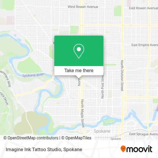 Imagine Ink Tattoo Studio map