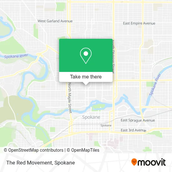 The Red Movement map