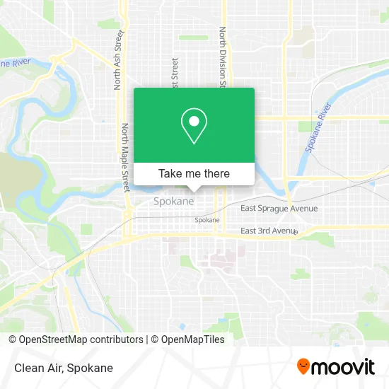 Clean Air map