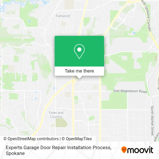 Experts Garage Door Repair Installation Process map