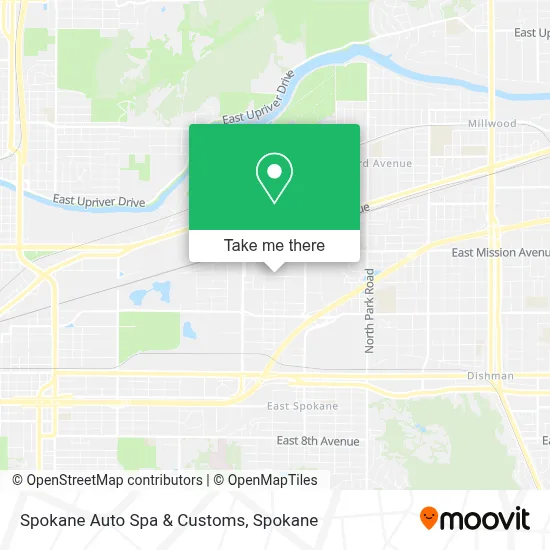 Spokane Auto Spa & Customs map
