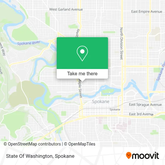 State Of Washington map