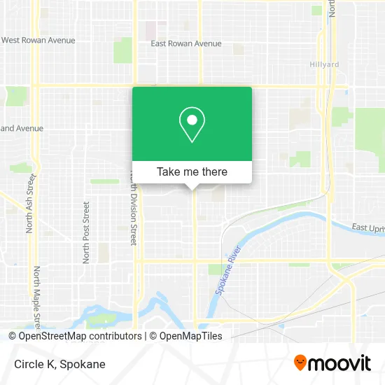 Circle K map