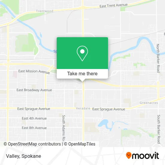 Valley map