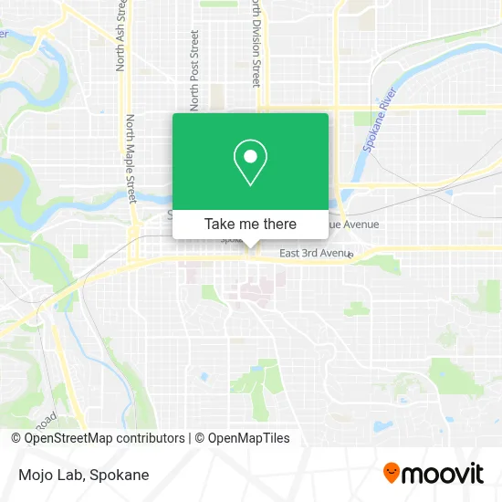 Mojo Lab map