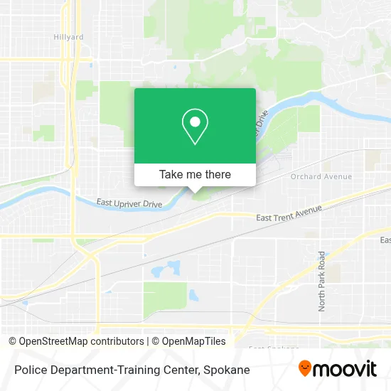 Police Department-Training Center map